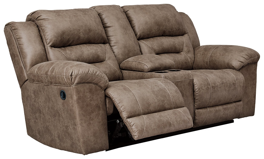 Stoneland Sofa, Loveseat and Recliner Smyrna Furniture Outlet