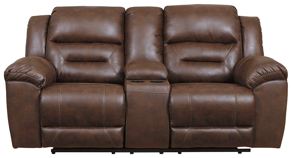 Stoneland Sofa, Loveseat and Recliner Smyrna Furniture Outlet