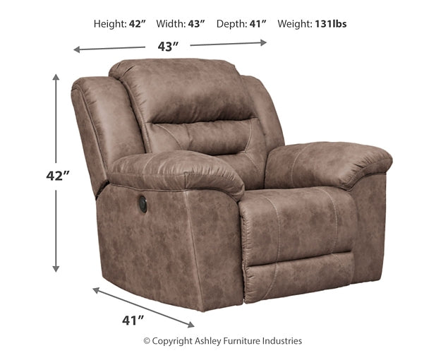 Stoneland Sofa, Loveseat and Recliner Smyrna Furniture Outlet