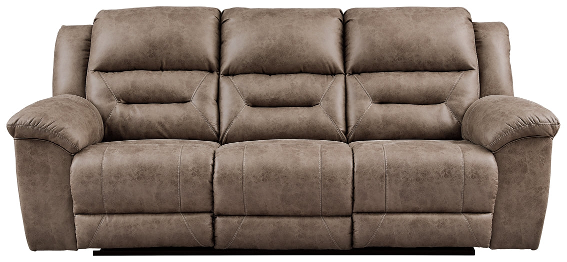 Stoneland Sofa, Loveseat and Recliner Smyrna Furniture Outlet