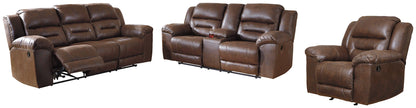 Stoneland Sofa, Loveseat and Recliner Smyrna Furniture Outlet