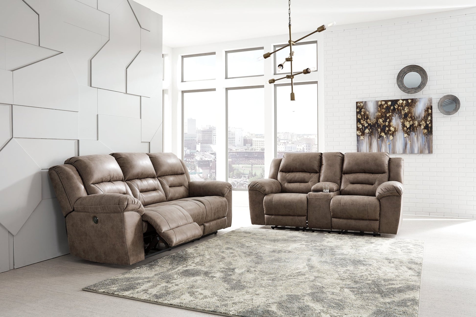 Stoneland Sofa and Loveseat Smyrna Furniture Outlet