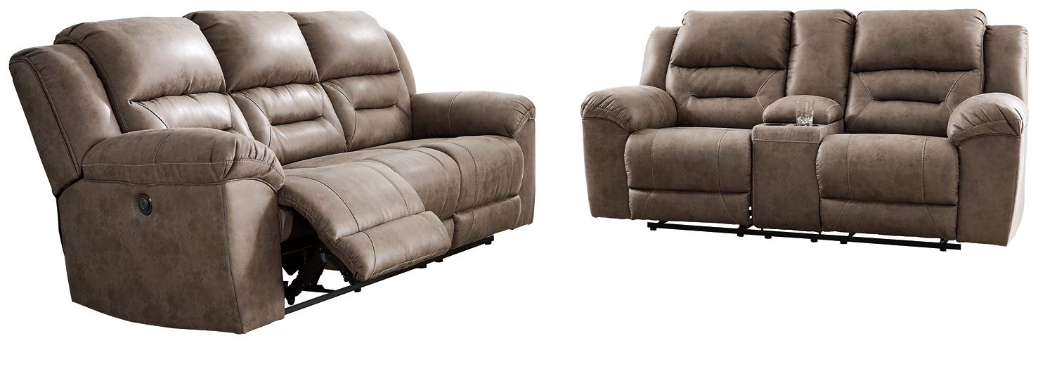 Stoneland Sofa and Loveseat Smyrna Furniture Outlet