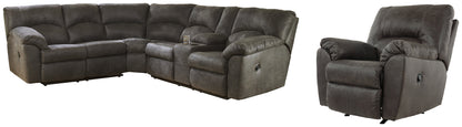 Tambo 2-Piece Sectional with Recliner Smyrna Furniture Outlet