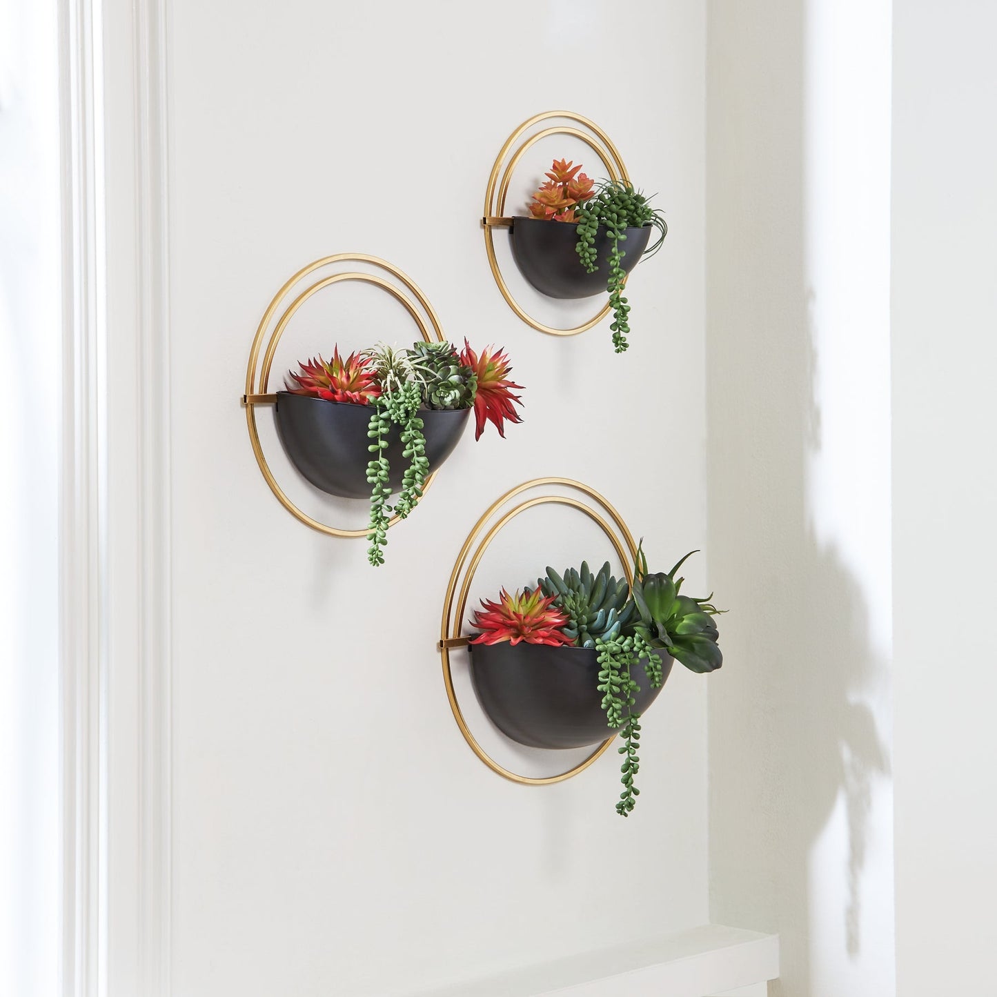 Tobins Wall Planter Set (3/CN) Smyrna Furniture Outlet