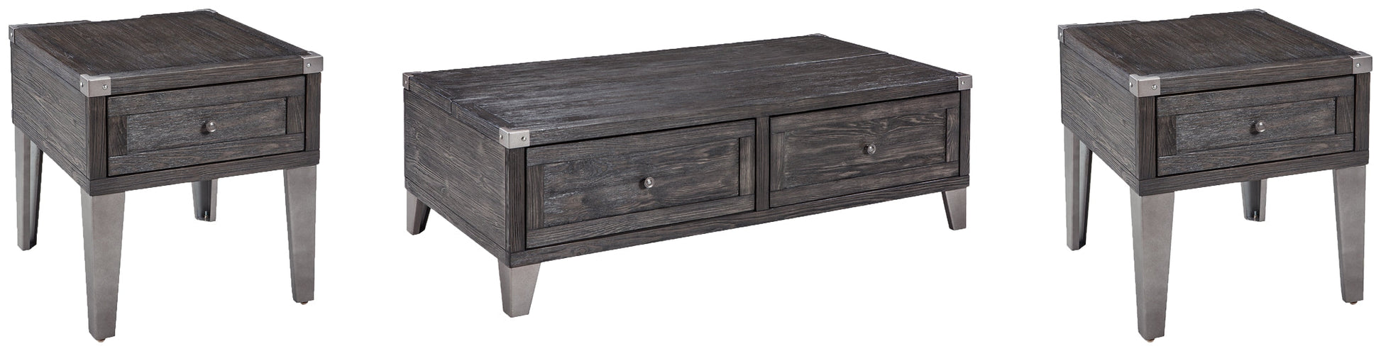 Todoe Coffee Table with 2 End Tables Smyrna Furniture Outlet