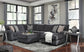 Tracling 3-Piece Sectional with Ottoman Smyrna Furniture Outlet