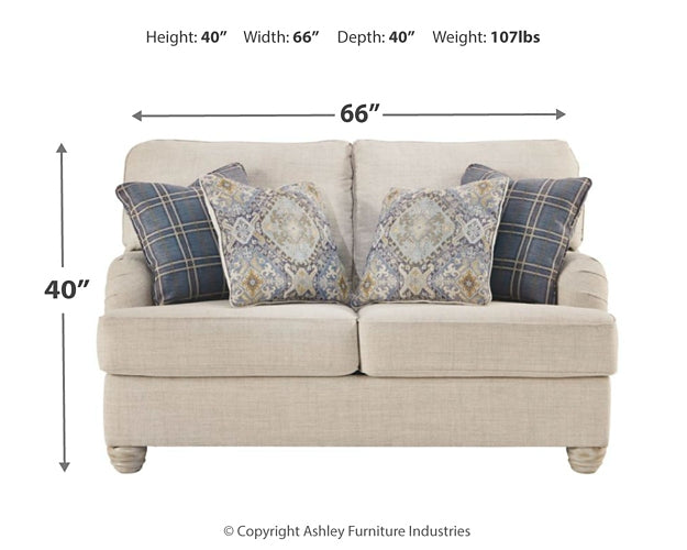 Traemore Loveseat Smyrna Furniture Outlet