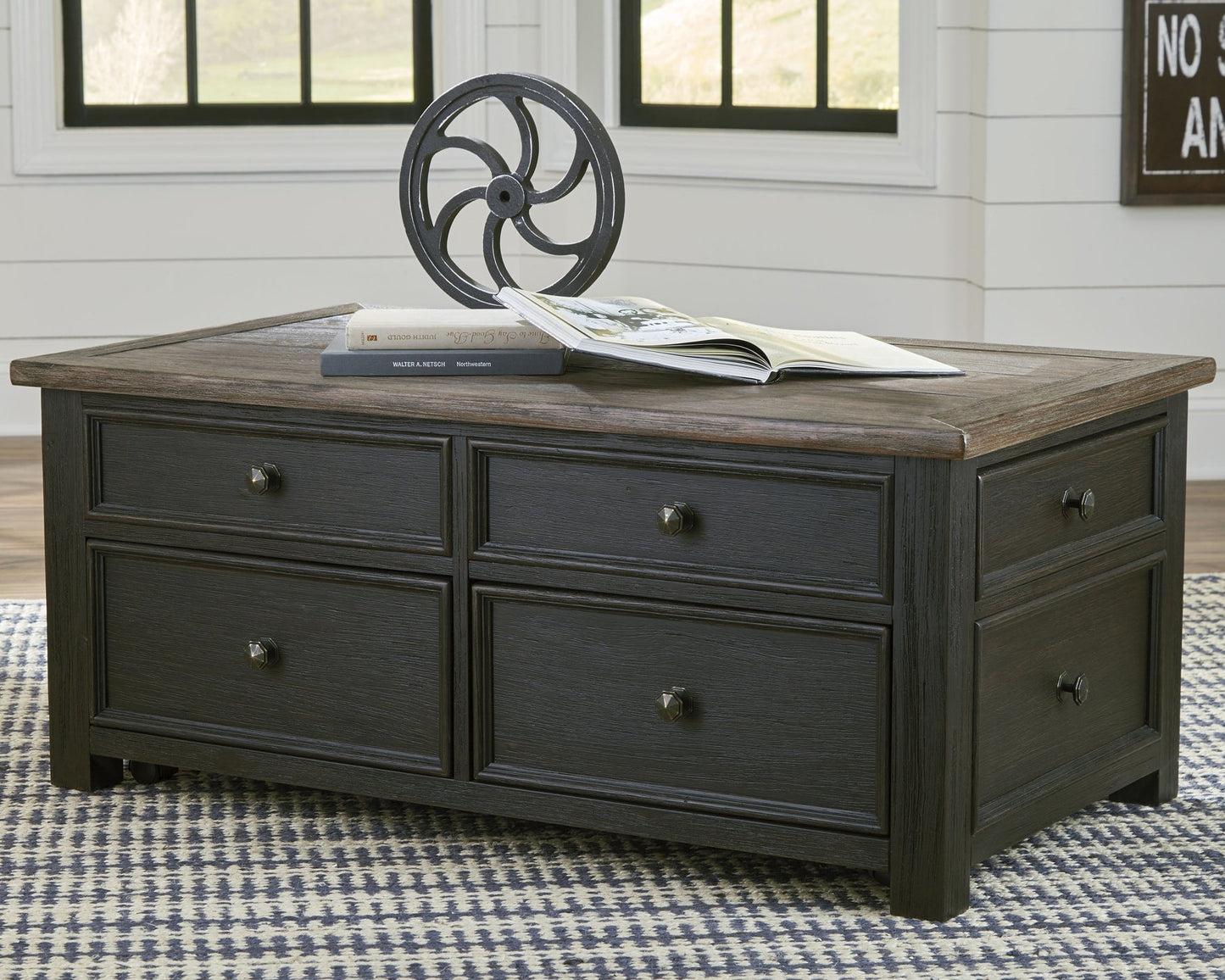 Tyler Creek Coffee Table with 2 End Tables Smyrna Furniture Outlet