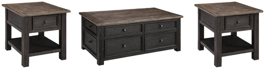 Tyler Creek Coffee Table with 2 End Tables Smyrna Furniture Outlet