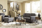 Venaldi Sofa Chaise, Chair, and Ottoman Smyrna Furniture Outlet