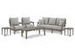 Visola Outdoor Sofa and  2 Lounge Chairs with Coffee Table and 2 End Tables Smyrna Furniture Outlet