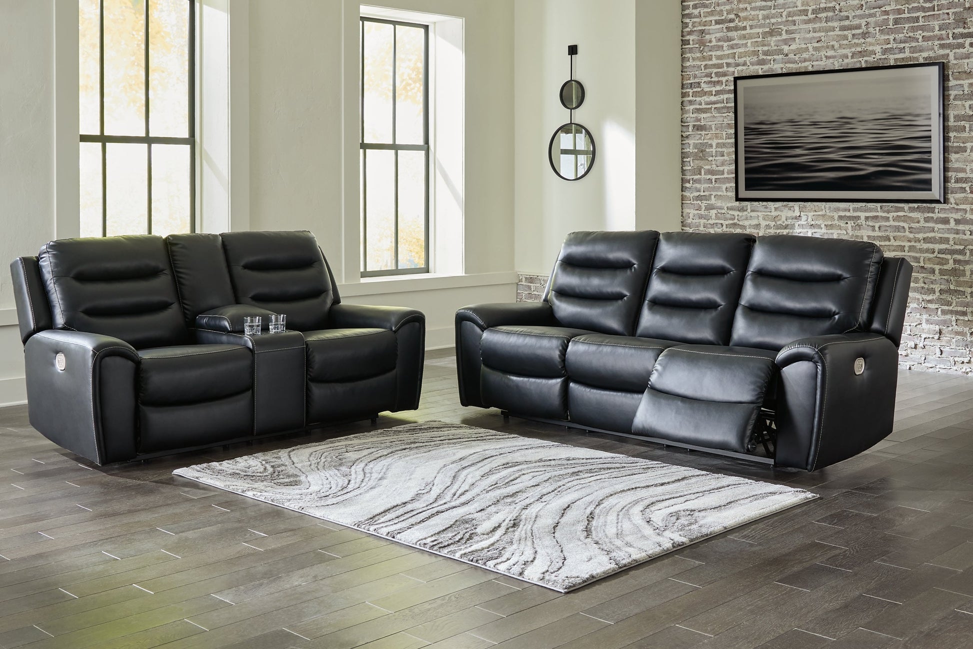 Warlin Sofa, Loveseat and Recliner Smyrna Furniture Outlet