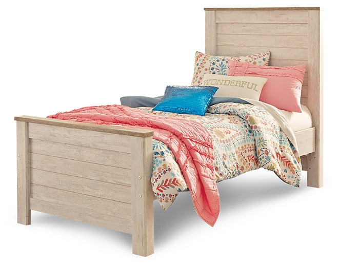 Willowton Queen Panel Bed Smyrna Furniture Outlet