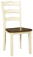 Woodanville Dining Room Side Chair (2/CN) Smyrna Furniture Outlet