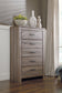 Zelen Full Panel Headboard with Mirrored Dresser, Chest and 2 Nightstands Smyrna Furniture Outlet