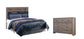 Zelen Queen/Full Panel Headboard with Dresser Smyrna Furniture Outlet