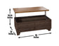 Bear Creek Lift-Top Cocktail Table, Brown