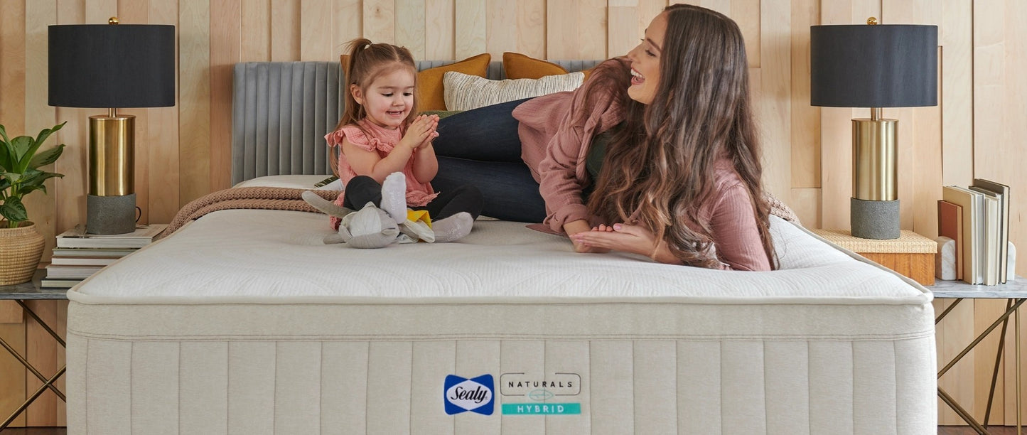 Sealy Naturals Hybrid Mattress - Firm - Full