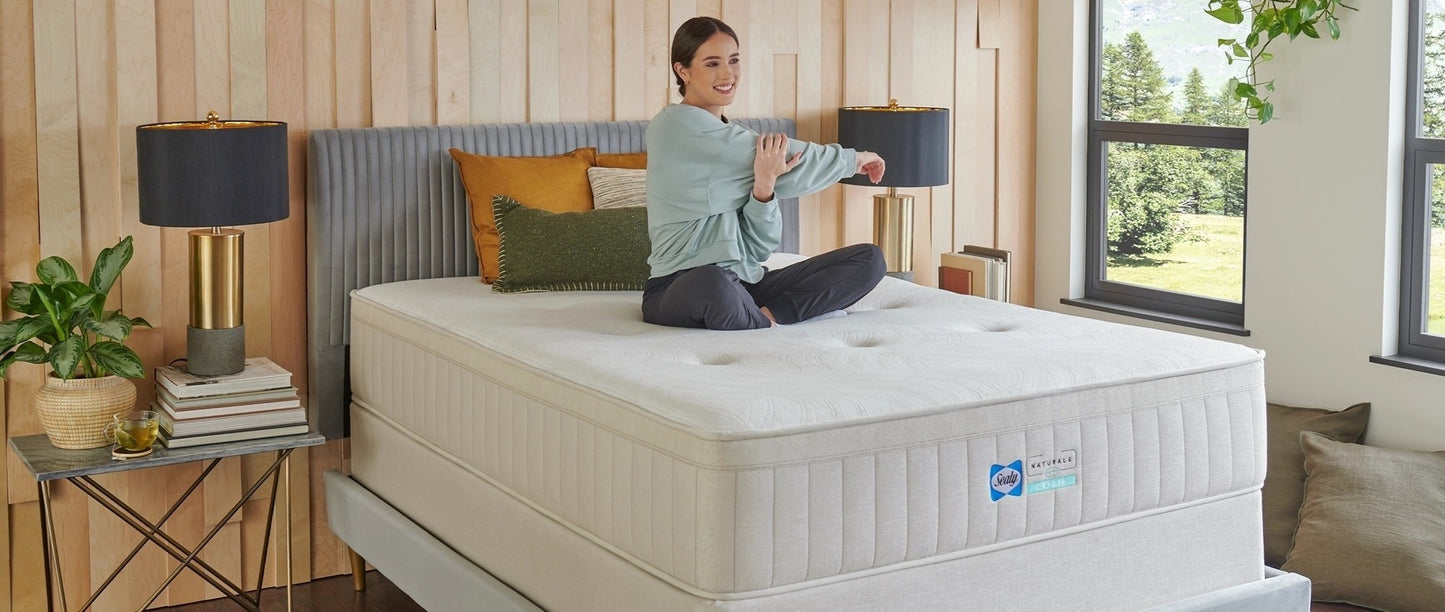 Sealy Naturals Hybrid Mattress - Firm - Full