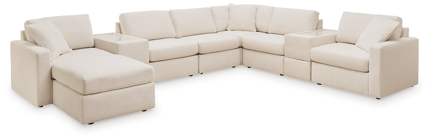 Modmax 8-Piece Sectional with Ottoman