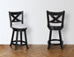 KIPPER SWIVEL PUB STOOL DOVE K/D