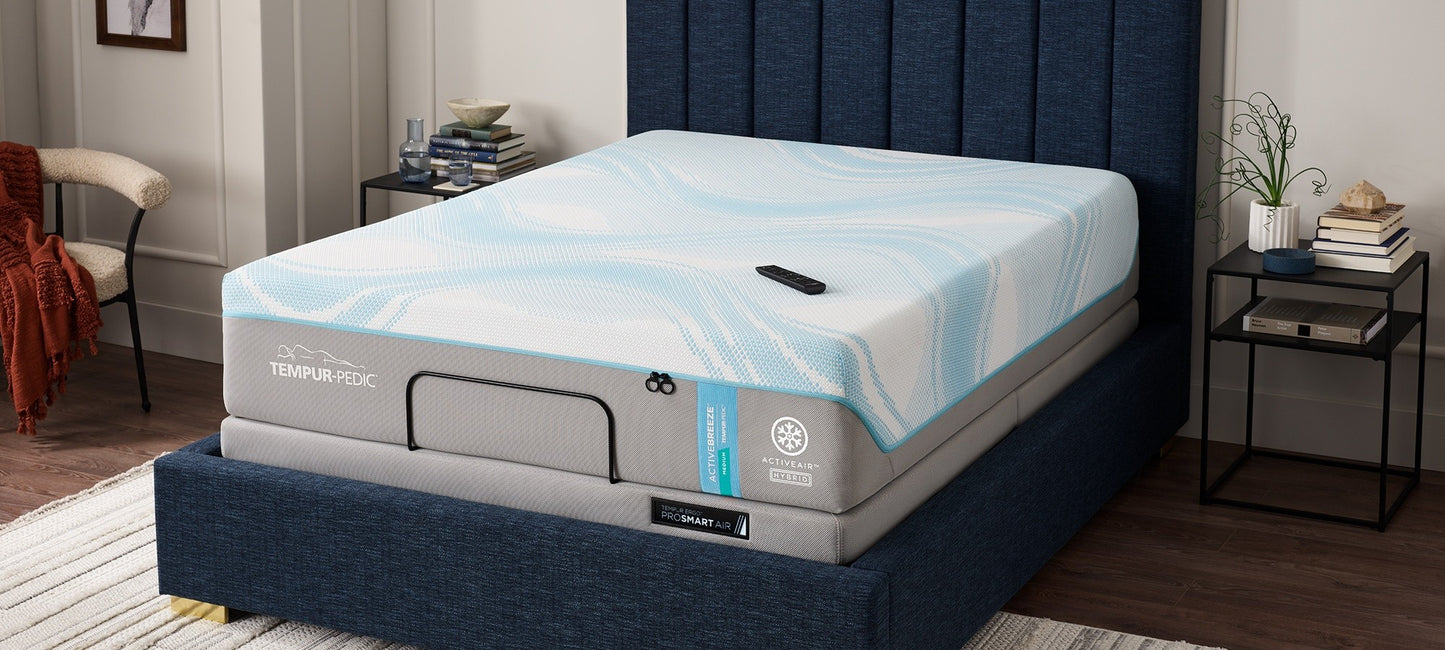 TEMPUR-ActiveBreeze® Smart Bed - Twin Long