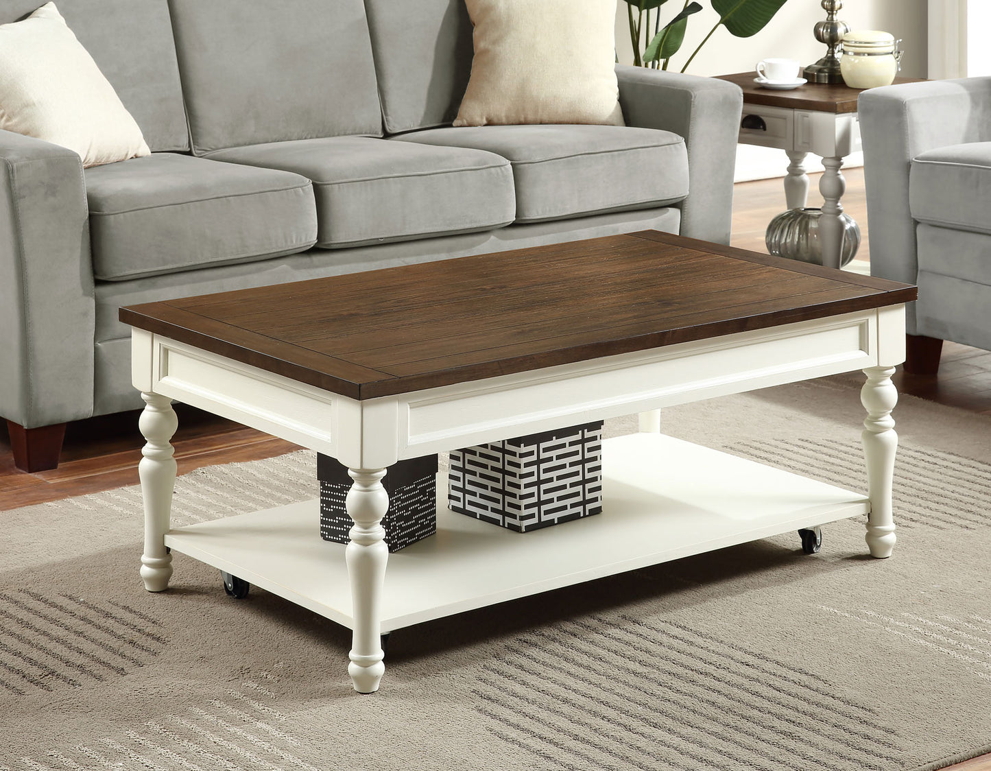 Joanna 3-Piece Occasional Set
(Coffee Table & 2 End Tables)