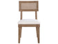 Colvin Cane Side Chair, Brown