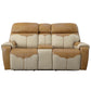 SALAMANCA LEATHER DUAL-POWER RECLINING CONSOLE LOVESEAT