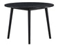 Willow 42″ Round Dining Table, Black