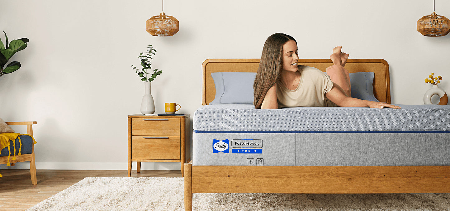 Sealy Posturepedic Hybrid Mattress - Soft - CA King