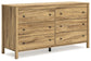 Bermacy Full Panel Headboard with Dresser, Chest and Nightstand