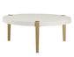 Gracie 3-Piece Table Set, White