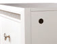 Cassie Illuminating Glam 58″ Dresser, Shimmering Pearl Finish