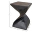 Paloma Accent Side Table, Black Finish