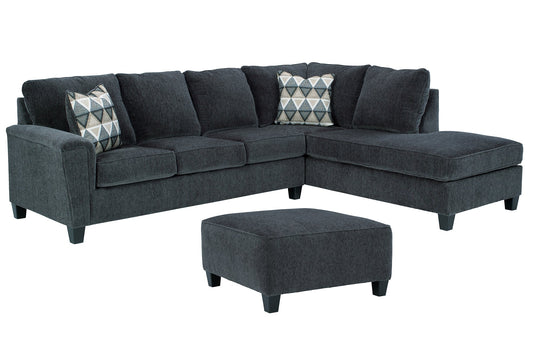 Abinger 2-Piece Sectional with Ottoman Smyrna Furniture Outlet