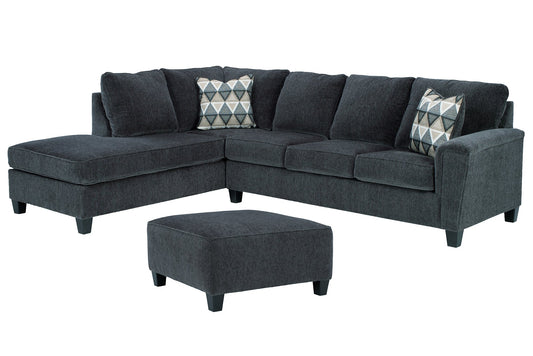 Abinger 2-Piece Sectional with Ottoman Smyrna Furniture Outlet