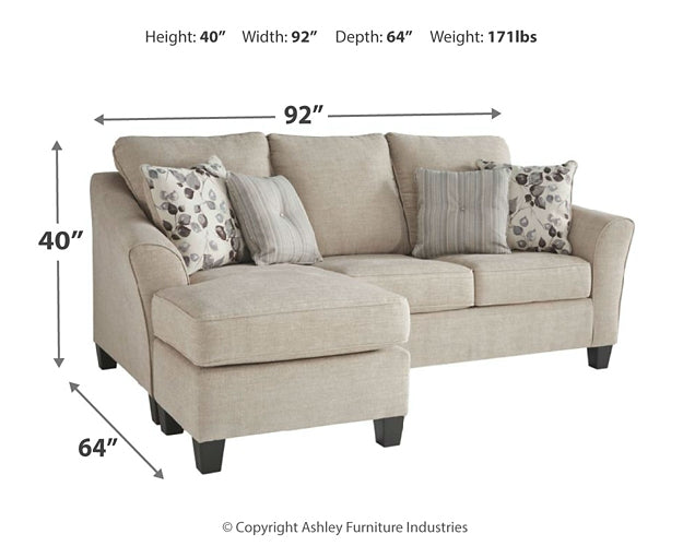 Abney Sofa Chaise Smyrna Furniture Outlet