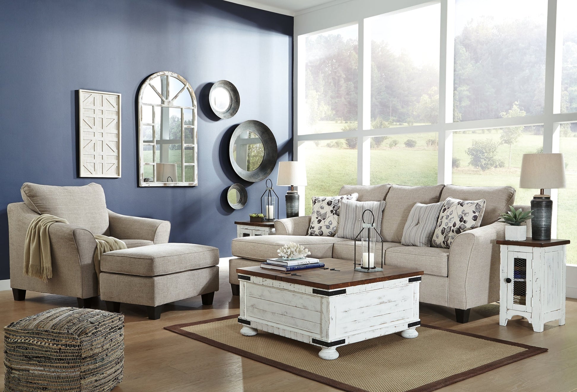 Abney Sofa Chaise Smyrna Furniture Outlet