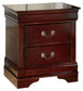 Alisdair Twin Sleigh Bed with Mirrored Dresser, Chest and 2 Nightstands Smyrna Furniture Outlet