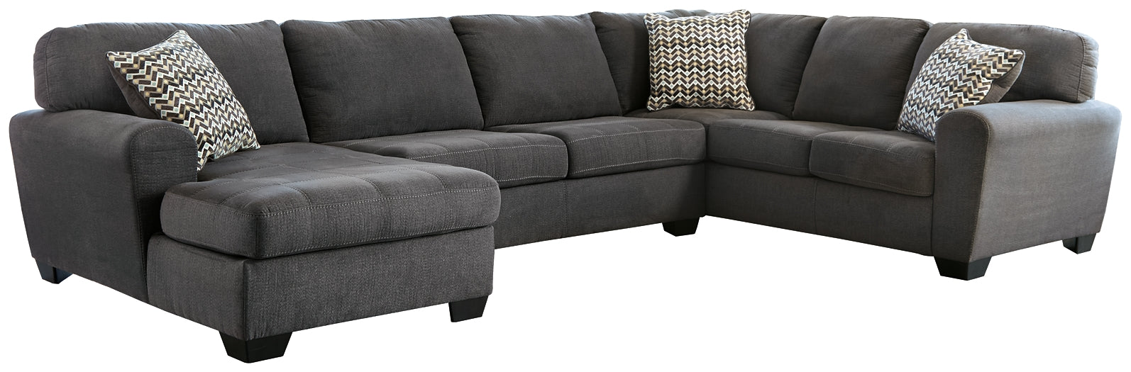 Ambee 3-Piece Sectional with Chaise Smyrna Furniture Outlet