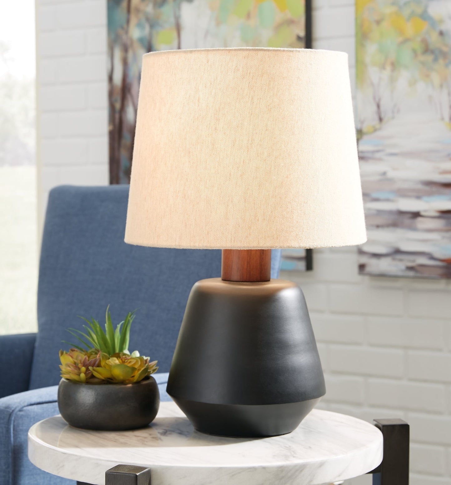 Ancel Metal Table Lamp (1/CN) Smyrna Furniture Outlet