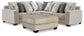 Ardsley 3-Piece Sectional with Ottoman Smyrna Furniture Outlet