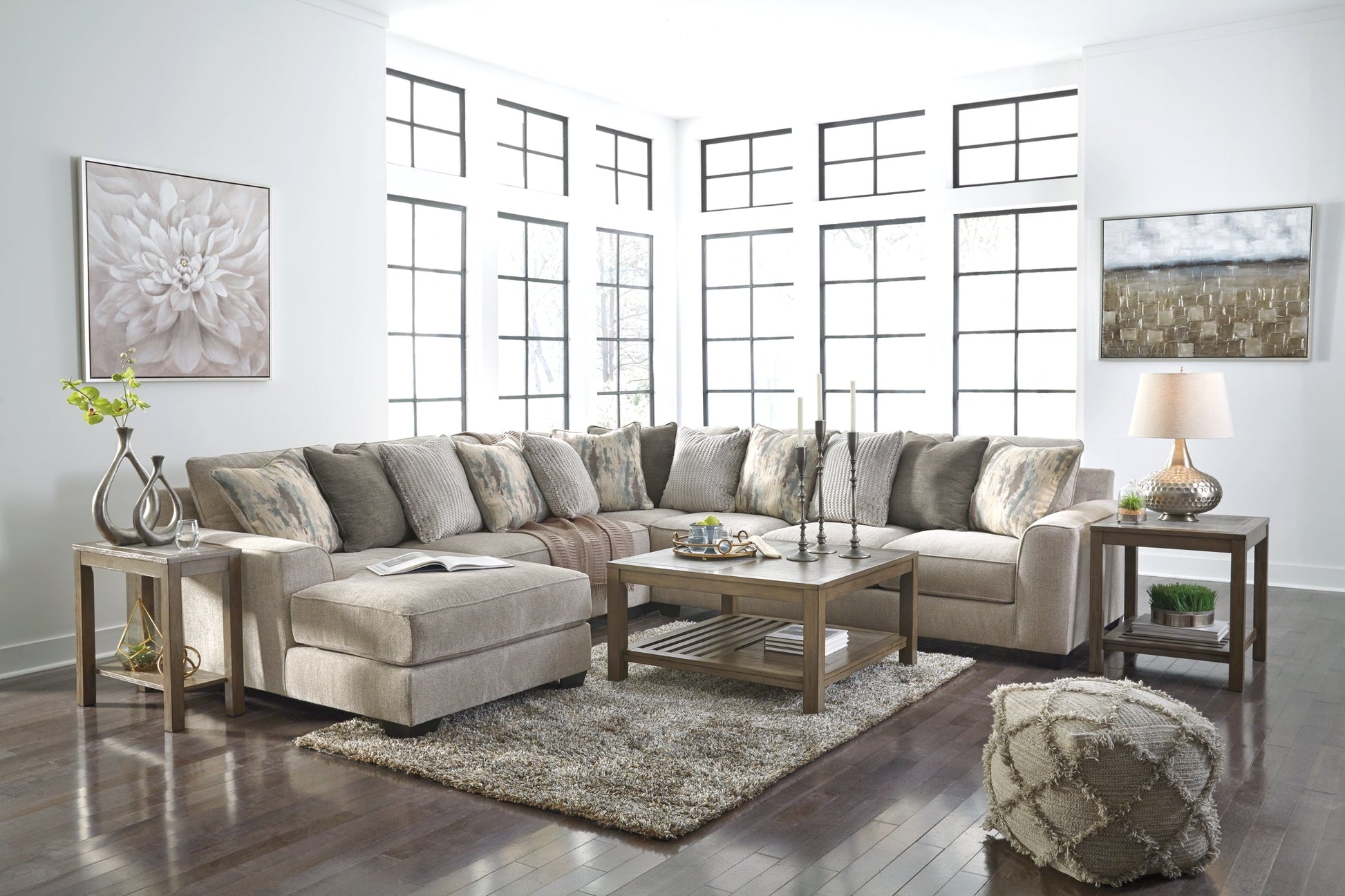 Ardsley 4-Piece Sectional with Chaise Smyrna Furniture Outlet