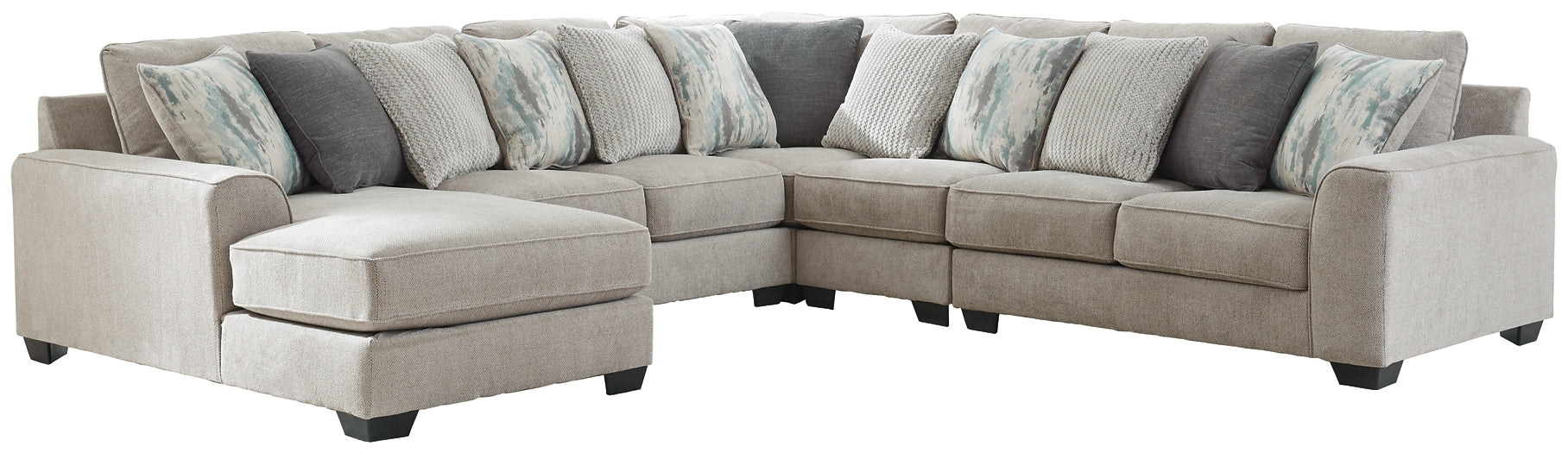 Ardsley 5-Piece Sectional with Chaise Smyrna Furniture Outlet