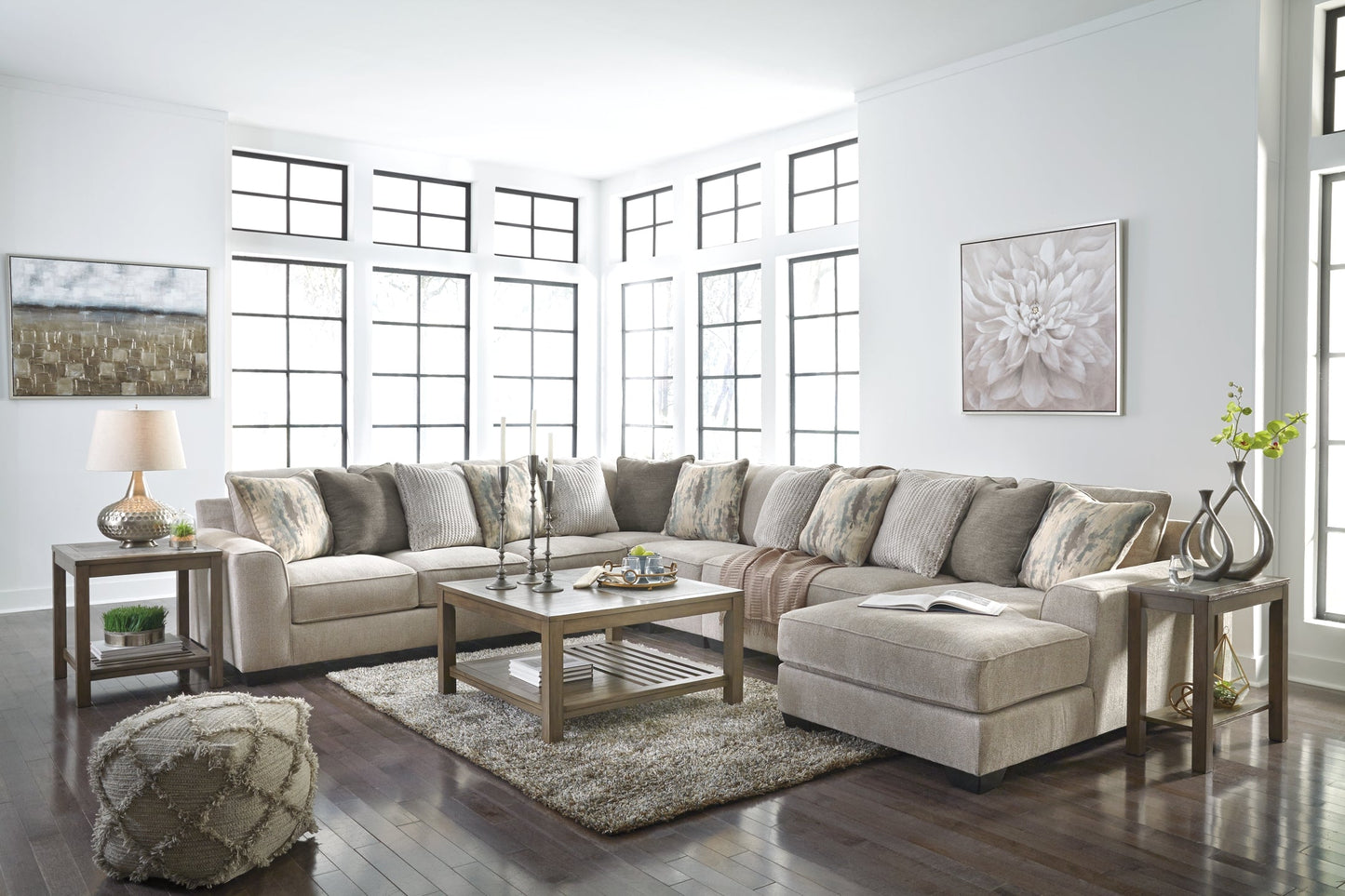 Ardsley 5-Piece Sectional with Chaise Smyrna Furniture Outlet