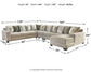 Ardsley 5-Piece Sectional with Chaise Smyrna Furniture Outlet