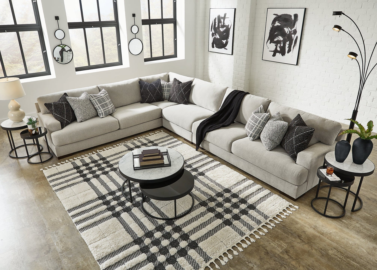 Artsie 4-Piece Sectional Smyrna Furniture Outlet