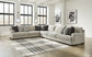 Artsie 4-Piece Sectional with Ottoman Smyrna Furniture Outlet